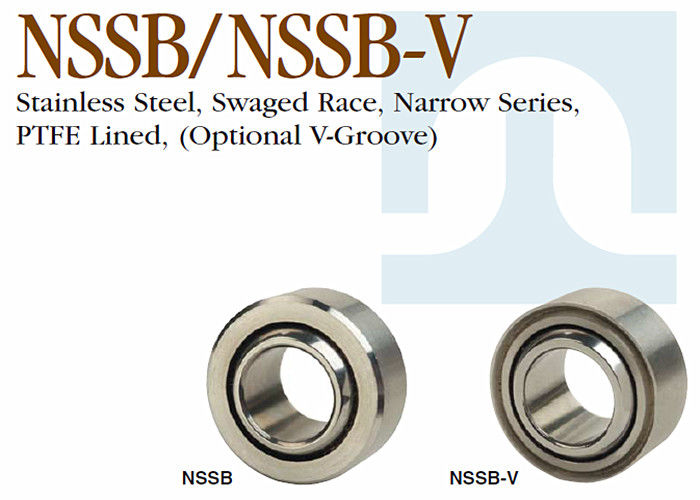 NSSB - V serie foggiata con uno stampo materiale con cuscinetto a sfera sferica dello stretto della corsa dell'acciaio inossidabile