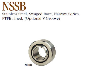 Serie stretta dei cuscinetti sferici dell'acciaio inossidabile di NSSB per attrezzatura medica