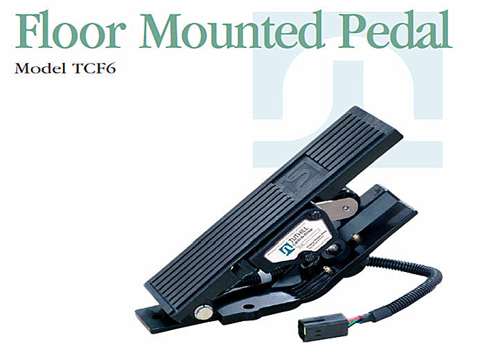 Pedale elettrico fisso del comando, pedale elettrico del piede di serie TCF6