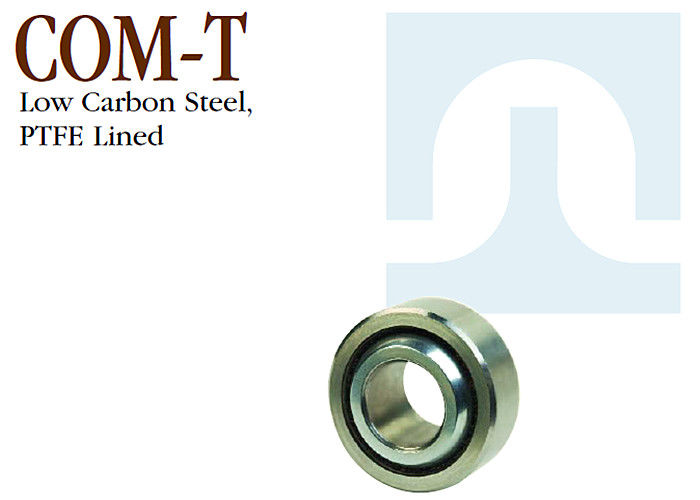 Cuscinetti a sfera dell'acciaio a basso tenore di carbonio, COM - cuscinetti a sfera PTFE del metallo di serie di T allineati