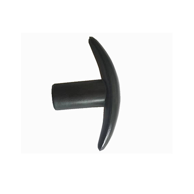 Manicotti in nylon nero femminile T con inserto a filo di ottone