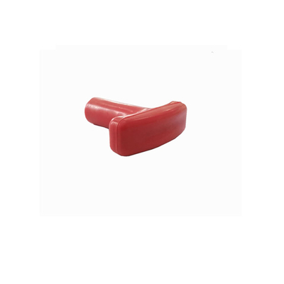 Funzionamento di chiusura Fittings di fine cavo Maniglia in T rosso con inserto a filo in ottone