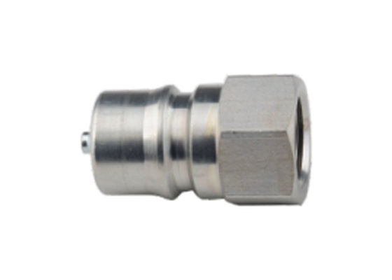 ISO7241B SS Tipo di filiera BSP a accoppiamento rapido idraulico aperto-chiuso