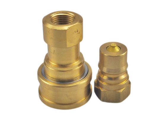 ISO9001 Fittings di disconnessione rapida in ottone idraulico