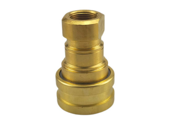 ISO9001 Fittings di disconnessione rapida in ottone idraulico