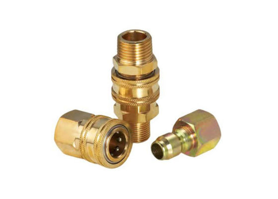 1/4 Macchinatura CNC Accoppiatore rapido in ottone Compatibile con Parkera Hansen St