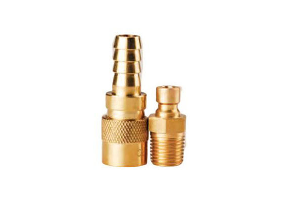 Accoppiatore rapido in ottone senza valvole per linee modulari 1.5Mpa