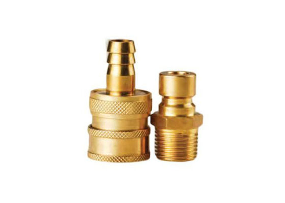 Accoppiatore rapido in ottone senza valvole per linee modulari 1.5Mpa