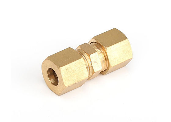 Fitture per tubi di compressione in ottone con connettore OD a accoppiamento diretto