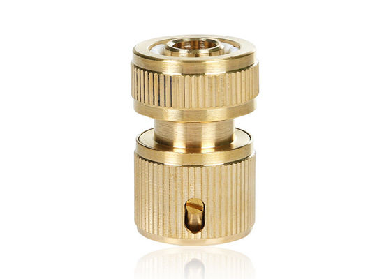 Collegatore veloce in ottone di gomma da 3/4 per tubo da giardino di 20 mm di diametro interno