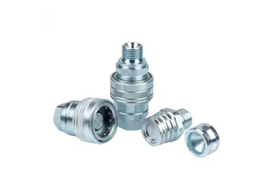 ISO 5676 Tipo chiuso idraulico ad accoppiamento rapido Materiale in acciaio al carbonio 3000PSI