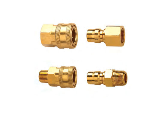 Carterberg BSP Thread Brass Quick Adapter 1/4" 5/16" 3/8" 1/2"