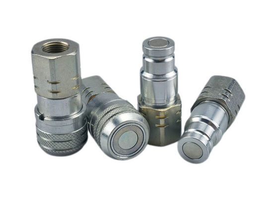 ISO 16028 Fittings per tubi idraulici a faccia piatta in acciaio al carbonio