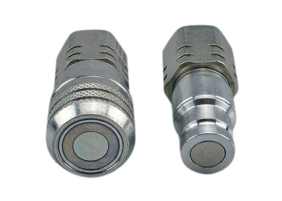 ISO 16028 Fittings per tubi idraulici a faccia piatta in acciaio al carbonio