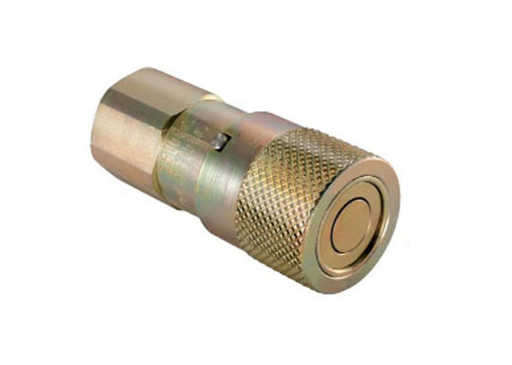 IATF16949 Accoppiatore a faccia piatta in acciaio, 0,25'' Disconnessione rapida a faccia piatta