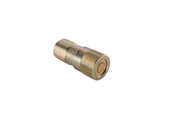 IATF16949 Accoppiatore a faccia piatta in acciaio, 0,25'' Disconnessione rapida a faccia piatta