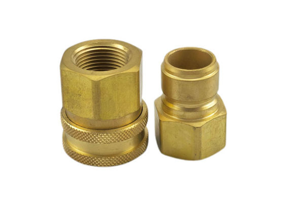 Accoppiamento a sgancio rapido in ottone di serie non con valvola 1700psi