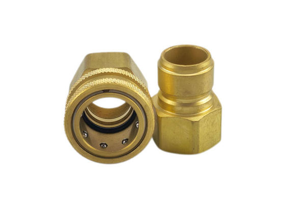 Accoppiamento a sgancio rapido in ottone di serie non con valvola 1700psi