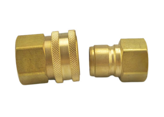 Accoppiamento a sgancio rapido in ottone di serie non con valvola 1700psi