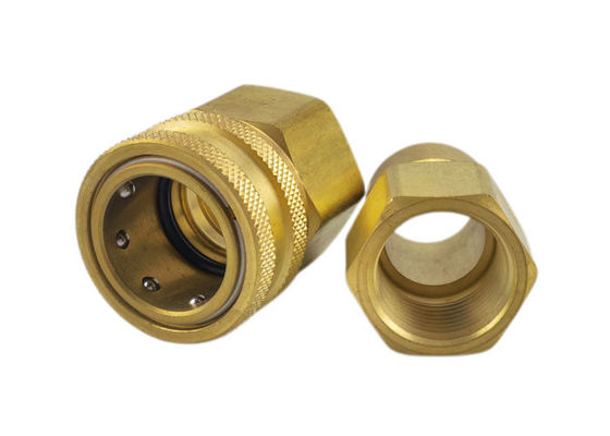 Apparecchiature mediche Fittings per tubi a collegamento rapido in ottone