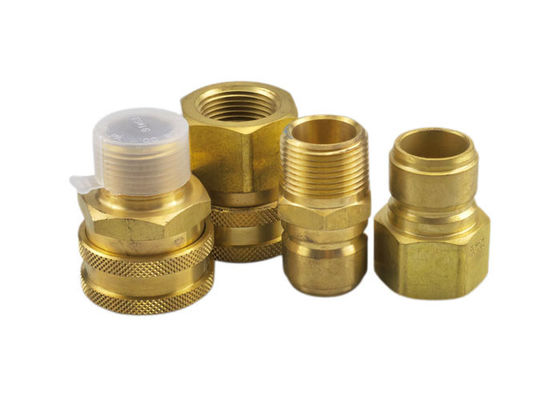 Apparecchiature mediche Fittings per tubi a collegamento rapido in ottone