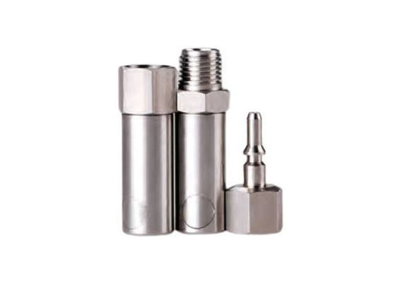 Tipo semiautomatico di accoppiamento veloce idraulico 304 Stainless Steel Press Button 6Mpa