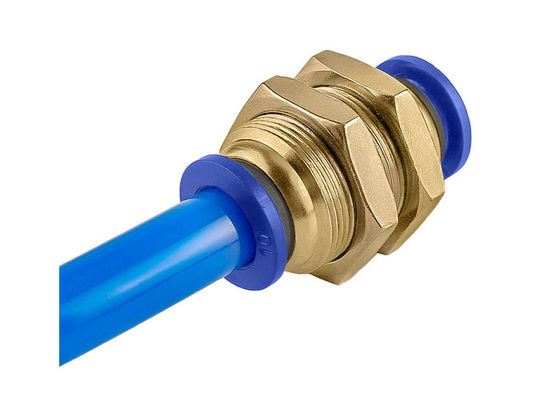 PM Diretto Pneumatico Un Tocco Paratia Unione Air Fitting Push Quick Connect Tube