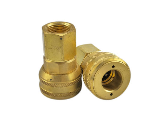 1/4' Connessioni terminali nominali maschili Interscambio industriale Accoppiamenti a pin lock Accoppiamenti in ottone Accoppiamento veloce pneumatico