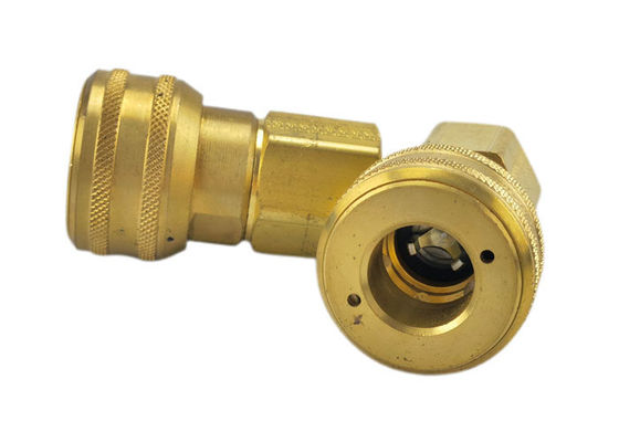 1/4' Connessioni terminali nominali maschili Interscambio industriale Accoppiamenti a pin lock Accoppiamenti in ottone Accoppiamento veloce pneumatico