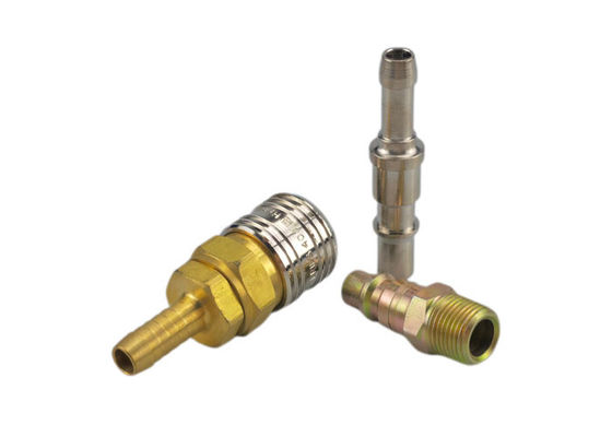 3/8'' Connessioni di fine tubo di tubo di gomma Pneumatico di accoppiamento rapido