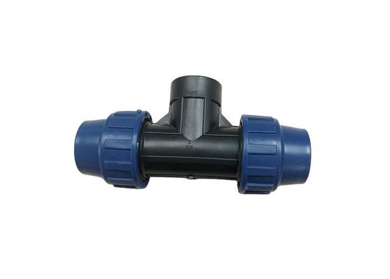 Fittings di compressione in HDPE per la fornitura di acqua