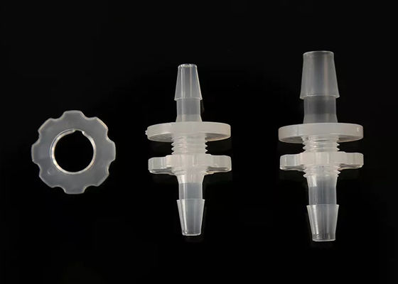 Connettore di paratia di tubo di plastica a spine uguali per liquidi