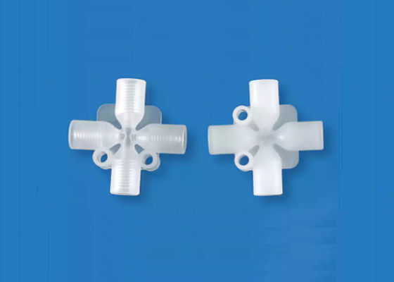 1/4 - 28UNF Thread Tee connettori in plastica