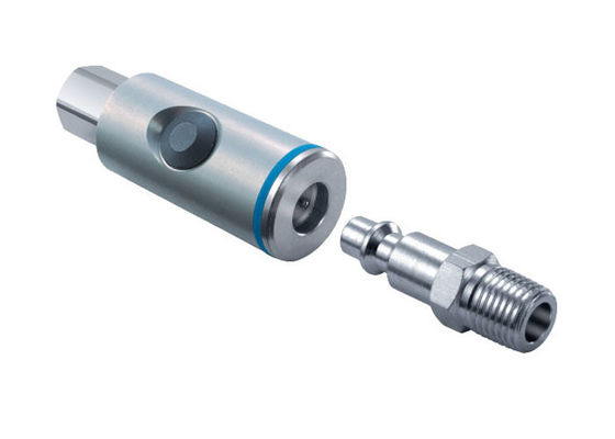 Accoppiamento di sicurezza a pulsante di scambio industriale con accoppiamento rapido pneumatico ad aria compressa