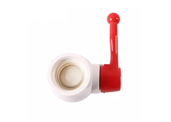 Valvola a sfera in PVC manuale UPVC controllo fisso del flusso d'acqua
