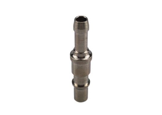 Valvola in acciaio placcato di zinco Chiusura a anello di alta capacità di flusso connessione rapida pneumatica