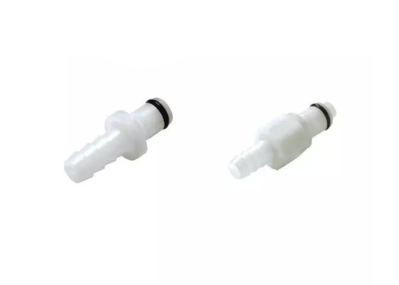 1/4" montaggi pneumatici di connettori dei montaggi di Barb Male CPC del tubo flessibile del supporto rapido di plastica del pannello