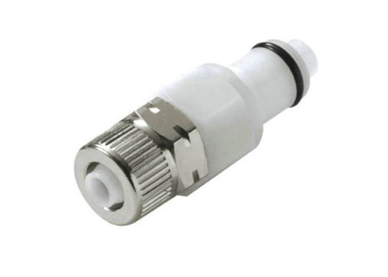 1/8" montaggi pneumatici del supporto del pannello di connettore maschio di tocco CPC dello scolo due