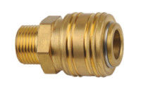 Tipo di chiusura di accoppiamento veloce pneumatico di ottone di disconnessione rapida pneumatica