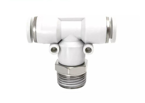 PB T a forma di coppia rapida pneumatica con filo maschio con connettore ad aria positiva