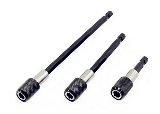 1/4 di pollice testa di estensione bastone batch cacciavite magnetico leva di trasferimento rapido auto bloccaggio di estensione bastone 150mm utensili manuali