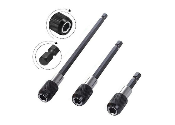 1/4 di pollice testa di estensione bastone batch cacciavite magnetico leva di trasferimento rapido auto bloccaggio di estensione bastone 150mm utensili manuali