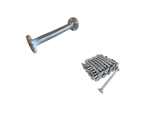 Stainless Steel Wire Metal Braided Flexible Hose Flange Connector Stile