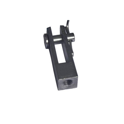 Superficie passivata a punta di bastone di clevis YOKE M6 SS304 con pin diviso