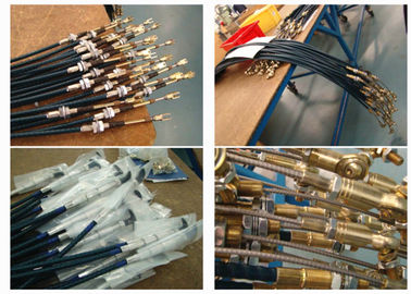 Cavi di controllo industriali personalizzati, pezzi di ricambio per trattori Cavi di controllo di soffocamento