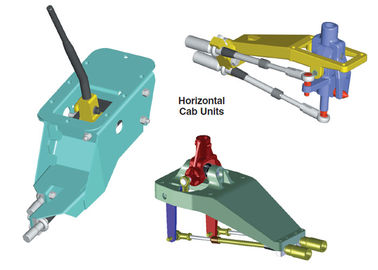 MTS Systems Industrial Manual Stick Shift Horizontal Cab Unit Tipo ISO 9001 Omologato