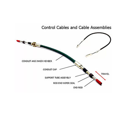 Cable di controllo meccanico resistente all'attrito e resistente all'attrito