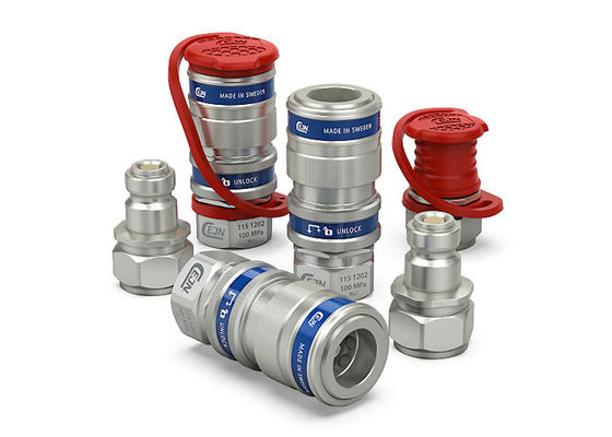 Flanche per la manutenzione ferroviaria ISO 7241A Quarter Connection 200F Temperature Resistance