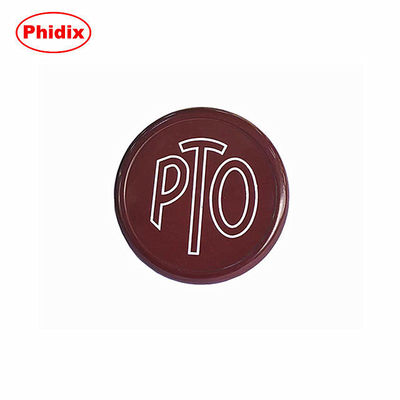 2 "Funghi Red PTO Knob 3/8-24 UNF filo