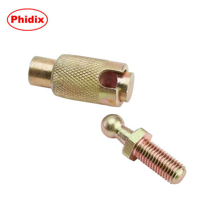 S-Knurling giunture a sfera da disconnessione rapida: assemblaggio rapido, resistente alla corrosione (zincato, trattato termicamente)